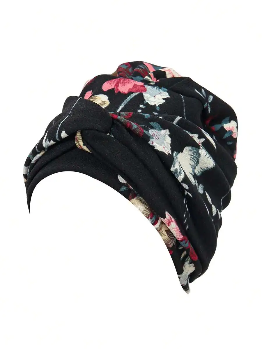 Floral Printed Turban Twist Beanie Cap For Women Muslim Headscarf Hat
Floral Printed Turban Twist Beanie Cap For Women Muslim Headscarf Hat