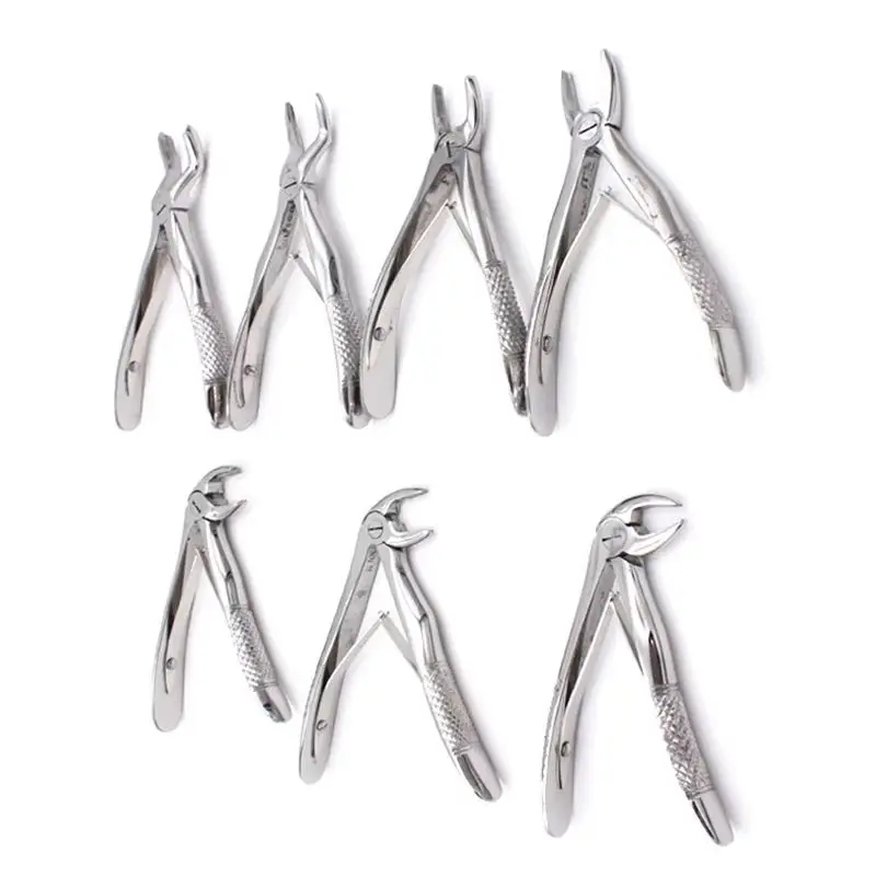 Stainless Steel Dental Forceps Set 7Pcs for Children 10Pcs for Adults Professional Tooth Extraction Pliers Orthodontic Instrumen
Stainless Steel Dental Forceps Set 7Pcs for Children 10Pcs for Adults Professional Tooth Extraction Pliers Orthodontic Instrumen