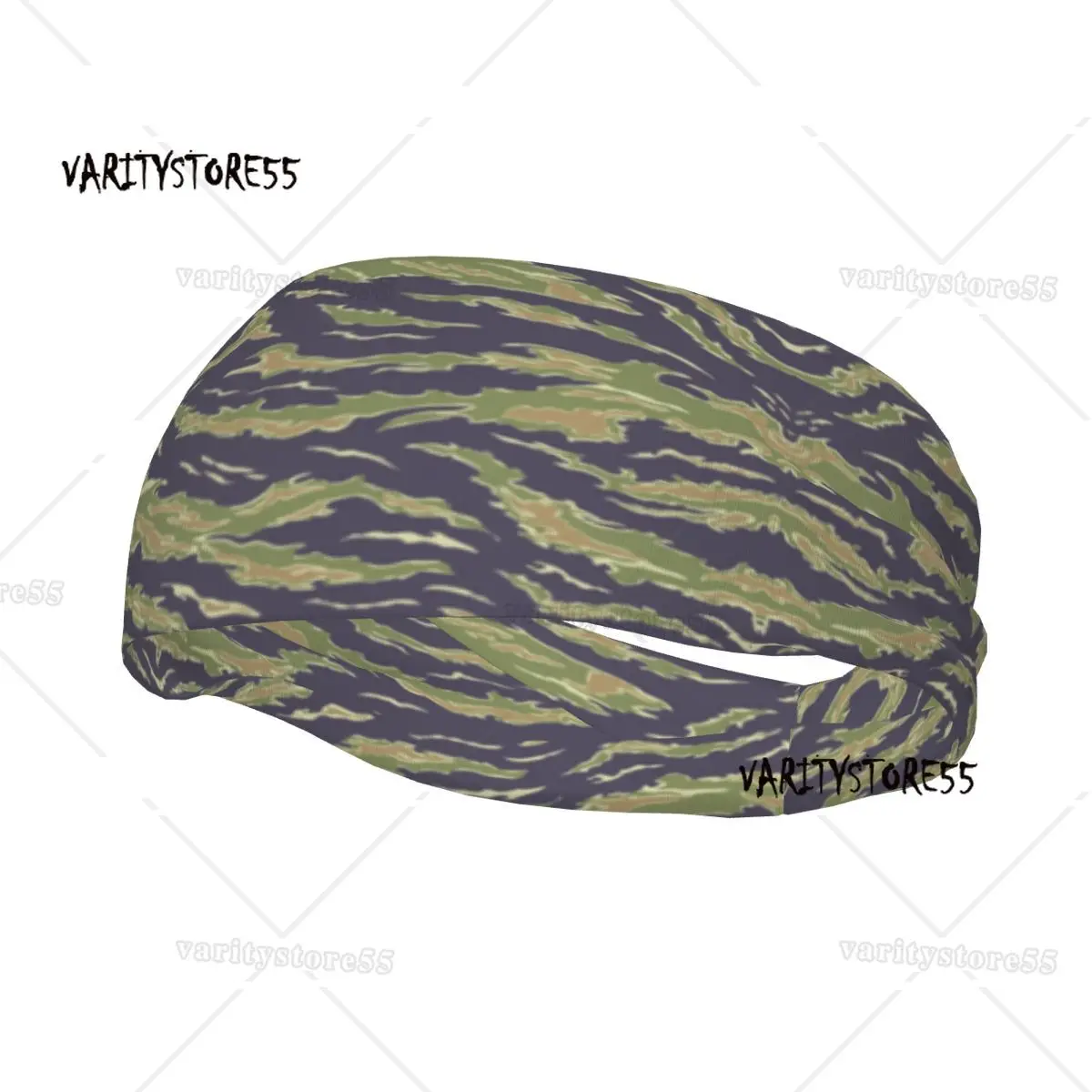 Custom Tiger Stripe Camo Camouflage Headband Non Slip Military Moisture Wicking Athletic Sweatband for Football
Custom Tiger Stripe Camo Camouflage Headband Non Slip Military Moisture Wicking Athletic Sweatband for Football