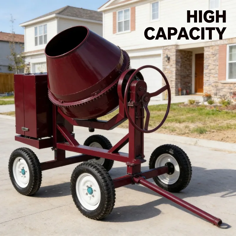 Compact Design 350l Tilting Drum Drum Mixer Building Foundation With Durable Steel Frame For Professional Contractors Device
Compact Design 350l Tilting Drum Drum Mixer Building Foundation With Durable Steel Frame For Professional Contractors Device