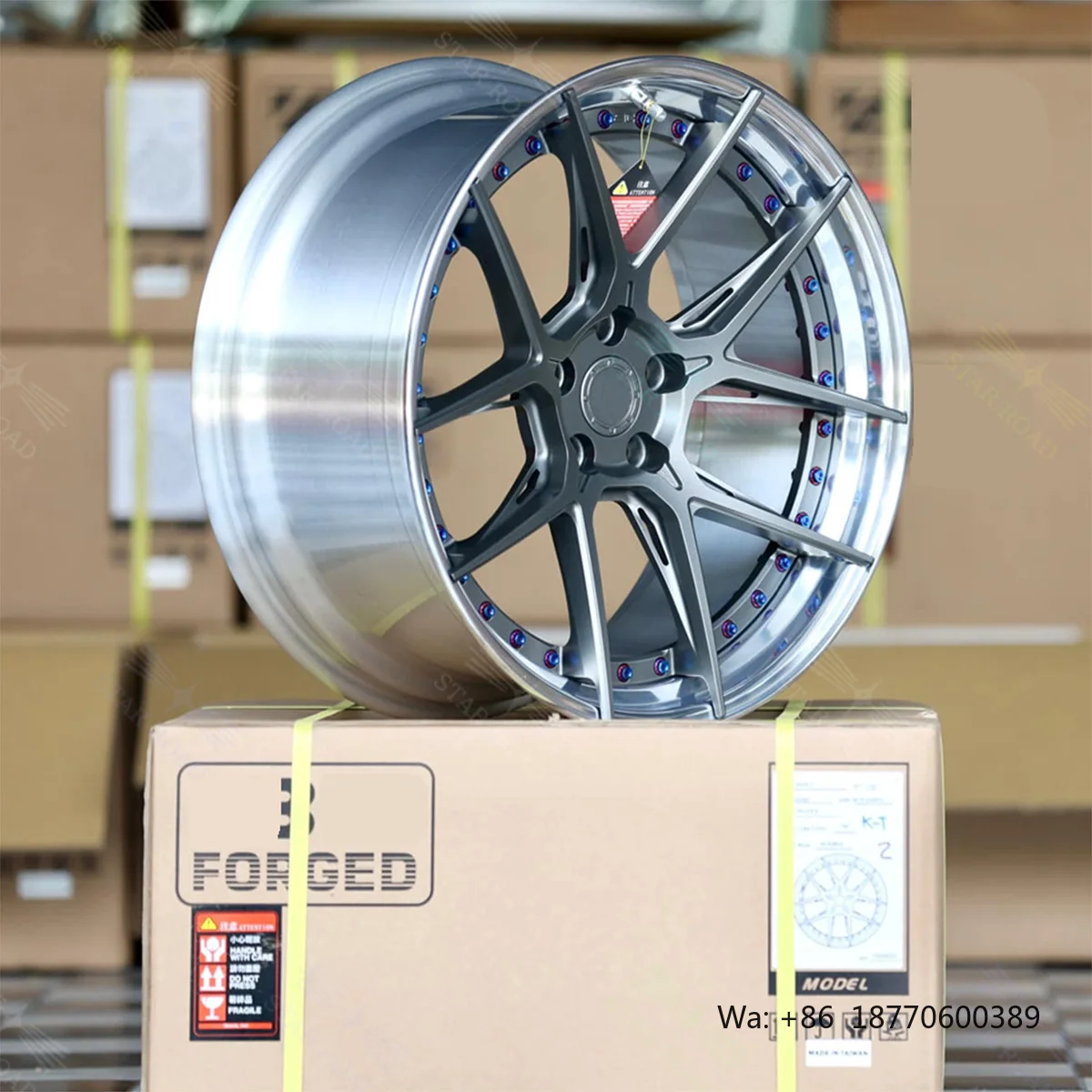 RCSR Passenger Car Wheels Forged 2-piece Wheels for BMW 17 8 19 20 21 22 Inch Benz Audi 5*120 5*114.3 Multiple Spokes Step Lip
RCSR Passenger Car Wheels Forged 2-piece Wheels for BMW 17 8 19 20 21 22 Inch Benz Audi 5*120 5*114.3 Multiple Spokes Step Lip