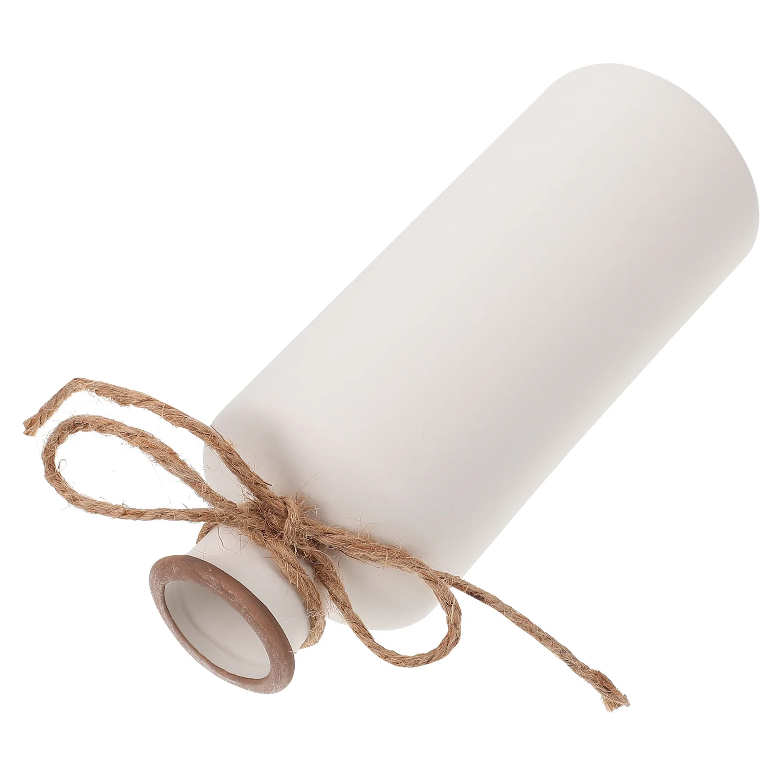 1Pcs Ceramic Vase Hemp Bow Knot Flower Pot for Home Decor Flower Arrangement Container Aromatherapy and Decorative Use
1Pcs Ceramic Vase Hemp Bow Knot Flower Pot for Home Decor Flower Arrangement Container Aromatherapy and Decorative Use