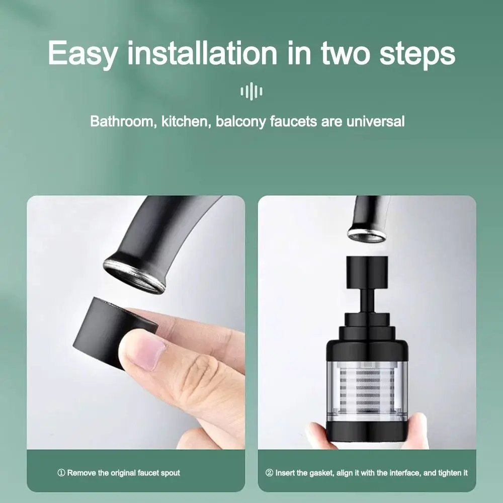 New 360 Degree Swivel Faucet Splash-Proof 3 Mode Adjustable Kitchen Filter Faucet Kitchen Faucet Spout Universal
New 360 Degree Swivel Faucet Splash-Proof 3 Mode Adjustable Kitchen Filter Faucet Kitchen Faucet Spout Universal