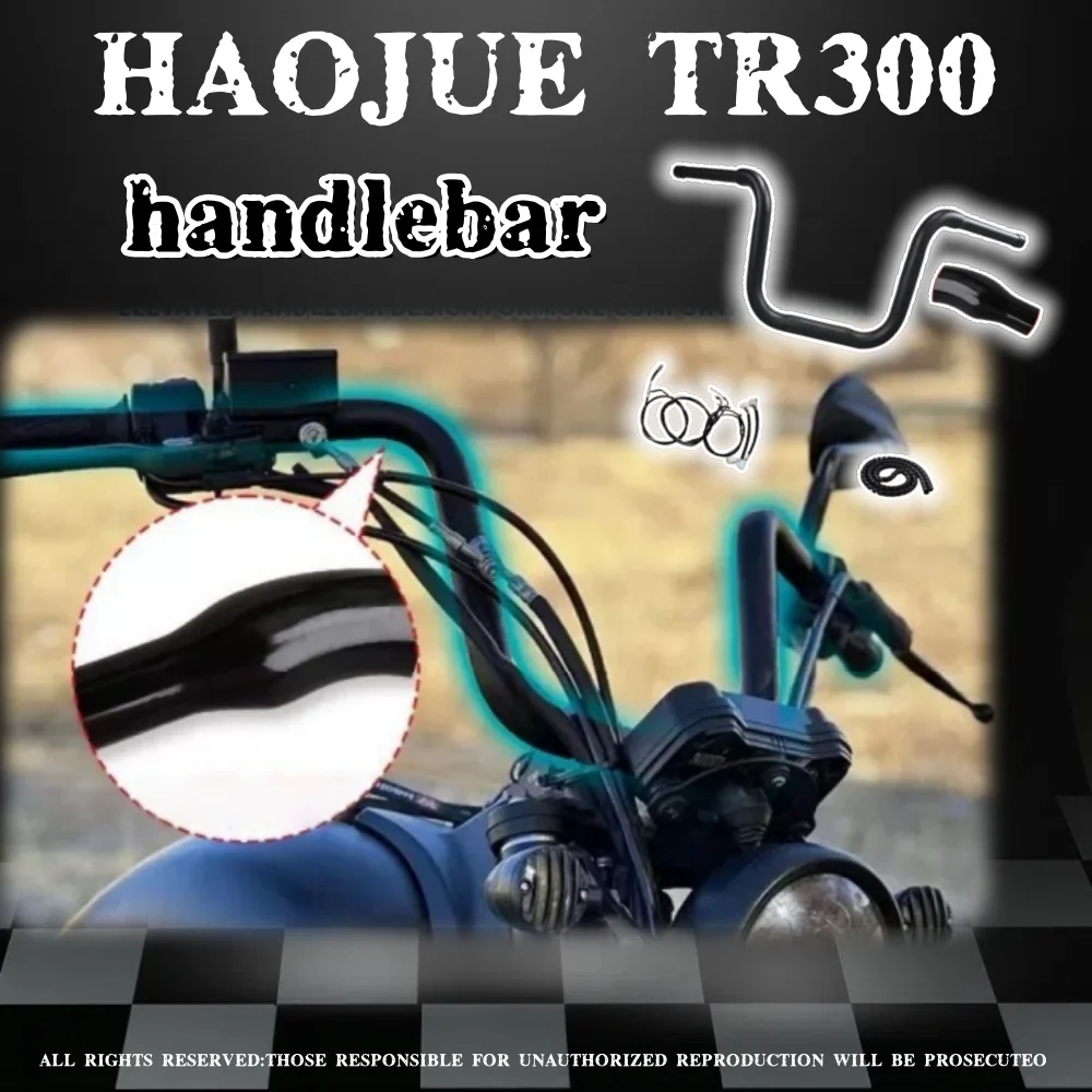 Для Haojue TR300 TR300Plus модифицированная ручка рулевого управления Youth Edition модифицированная высокая ручка ретро-ручка обезьяны
Для Haojue TR300 TR300Plus модифицированная ручка рулевого управления Youth Edition модифицированная высокая ручка ретро-ручка обезьяны