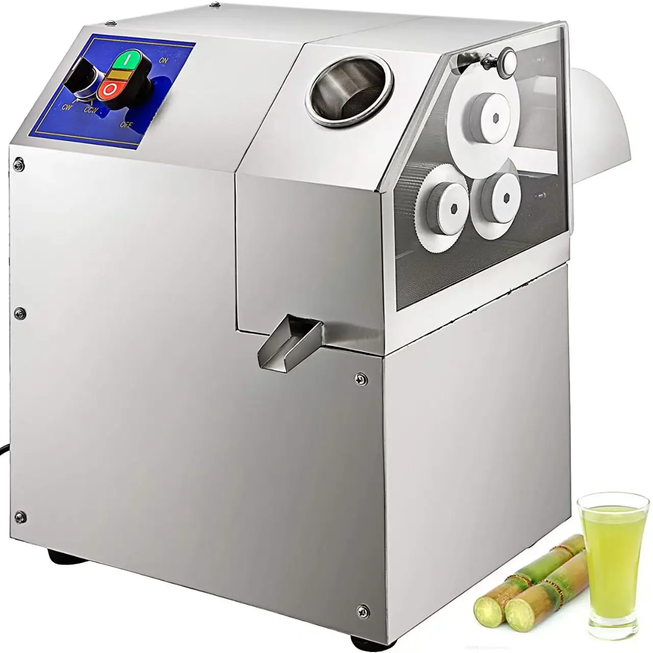 Large Four-stick Commercial Electric Stainless Steel Dual Power Sugar Cane Juicer Fruit Stand must Have
Large Four-stick Commercial Electric Stainless Steel Dual Power Sugar Cane Juicer Fruit Stand must Have