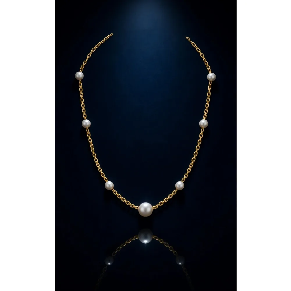 Изящное жемчужное колье-цепочка для женщин, позолоченное 14K/18K золотом, свадебное украшение
Изящное жемчужное колье-цепочка для женщин, позолоченное 14K/18K золотом, свадебное украшение