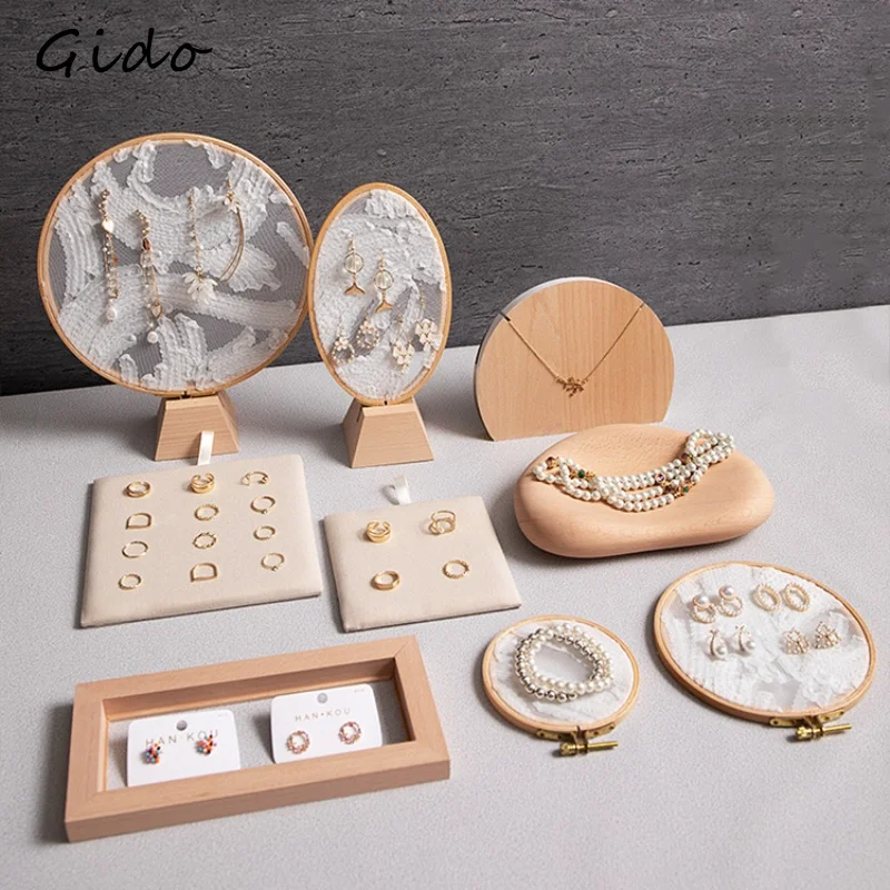 Jewelry Display Rack Shop Display Ring Tray Beech Embroidery Stretched Necklace Earrings Rack Necklace Organizer
Jewelry Display Rack Shop Display Ring Tray Beech Embroidery Stretched Necklace Earrings Rack Necklace Organizer