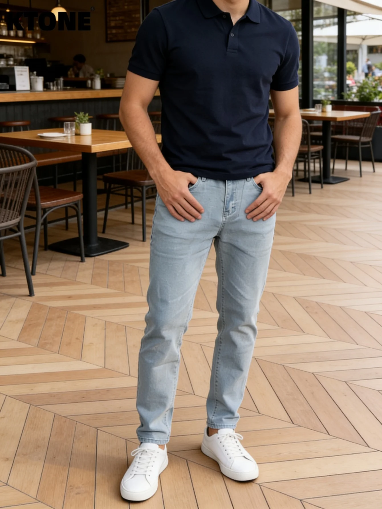 Trendy Blue Men's Slim Jeans Pant Original Y2K Drip Fashion Daily Wear No accessories or belts included
Trendy Blue Men's Slim Jeans Pant Original Y2K Drip Fashion Daily Wear No accessories or belts included