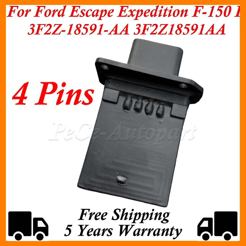3F2H-19A706-AB 3F2H19A706AB Резистор двигателя вентилятора отопителя для Ford Escape Expedition F-150 F-250 3F2Z-18591-AA 3F2Z18591AA
3F2H-19A706-AB 3F2H19A706AB Резистор двигателя вентилятора отопителя для Ford Escape Expedition F-150 F-250 3F2Z-18591-AA 3F2Z18591AA