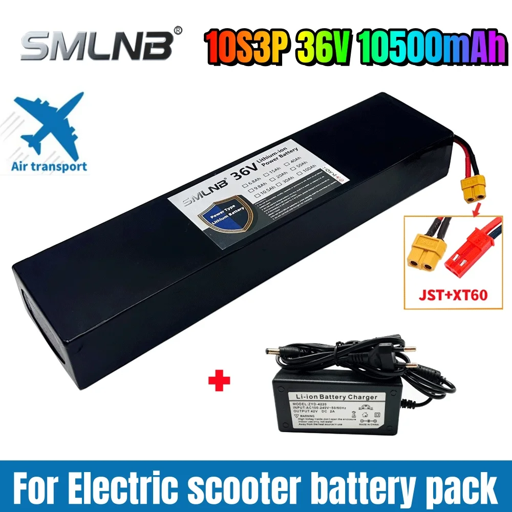 2026 36V 10S3P 10500mAh 18650 rechargeable li-ion battery 500W built-in BMS Suitable for KUGOO S1, S2, S3 Electric Scooters
2026 36V 10S3P 10500mAh 18650 rechargeable li-ion battery 500W built-in BMS Suitable for KUGOO S1, S2, S3 Electric Scooters