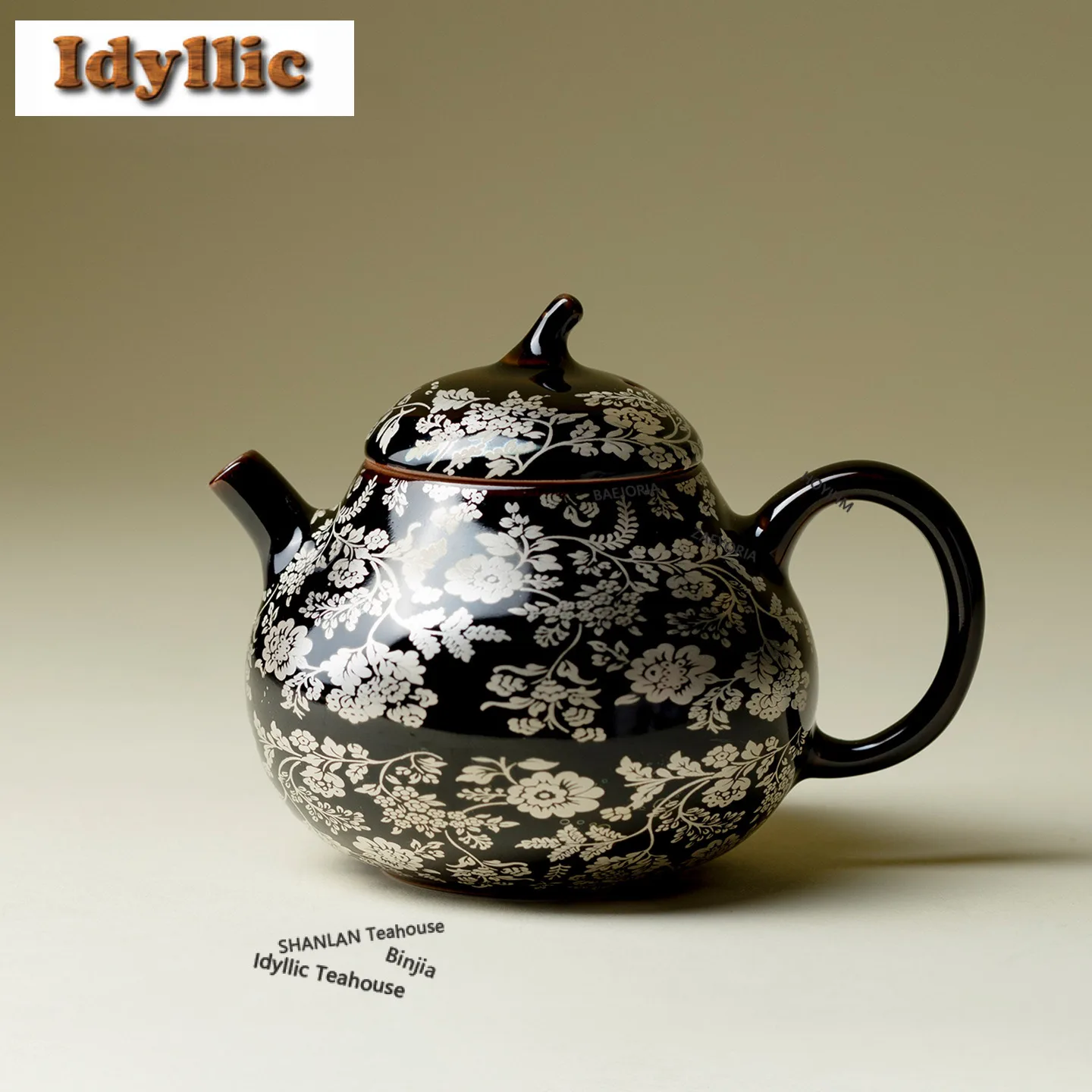 100ml Ink Dyed Blossoms Teapot Luxury Tea Infuser Pot Household Tea Making Kettle With Filter White Tea Tea Services Craft Gifts
100ml Ink Dyed Blossoms Teapot Luxury Tea Infuser Pot Household Tea Making Kettle With Filter White Tea Tea Services Craft Gifts