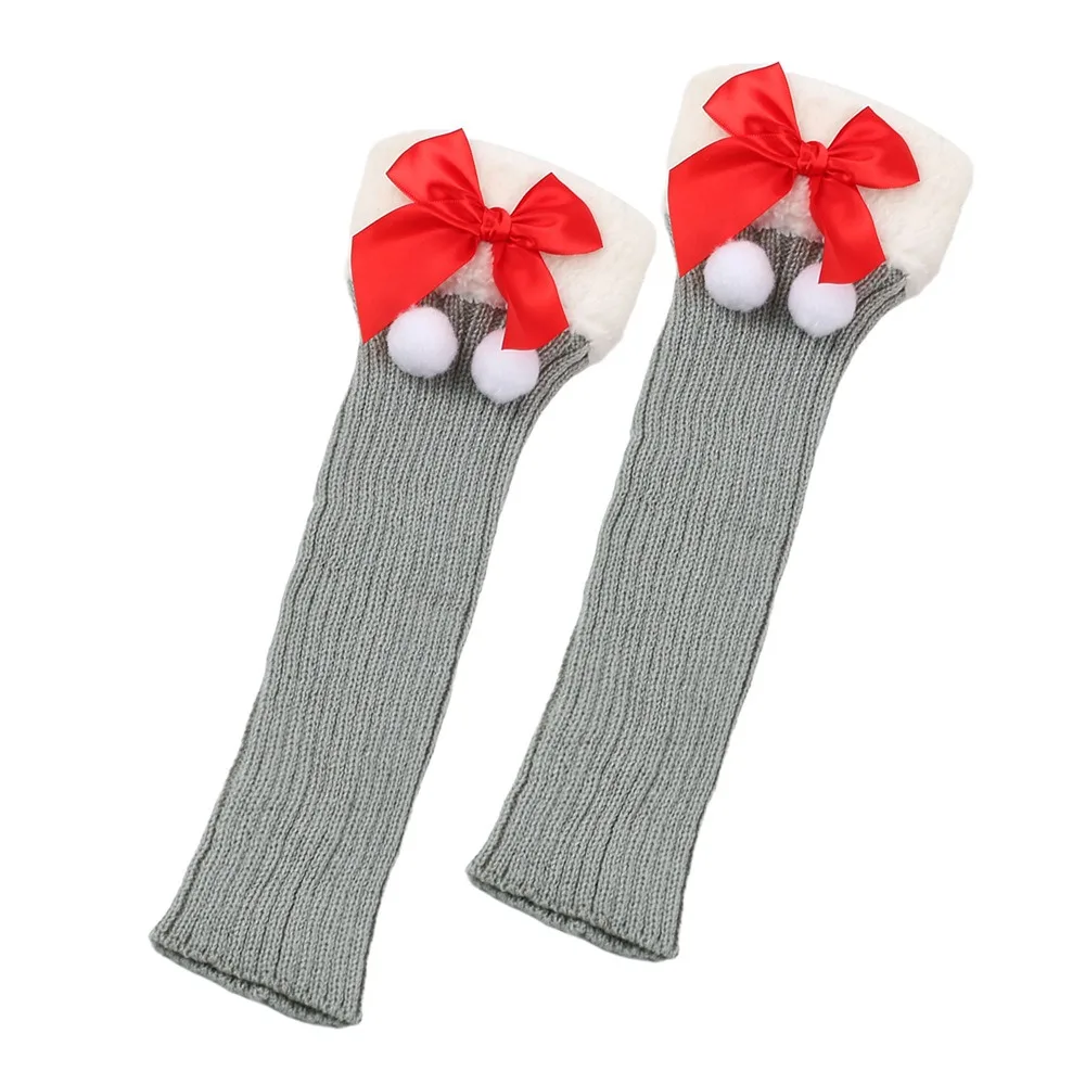 Breathable Christmas Bow Stockings Leg Socks Warm Y2K Knit Leg Warmers Plush Ball Thick Cuffs Foot Cover Socks Spicy Girls
Breathable Christmas Bow Stockings Leg Socks Warm Y2K Knit Leg Warmers Plush Ball Thick Cuffs Foot Cover Socks Spicy Girls