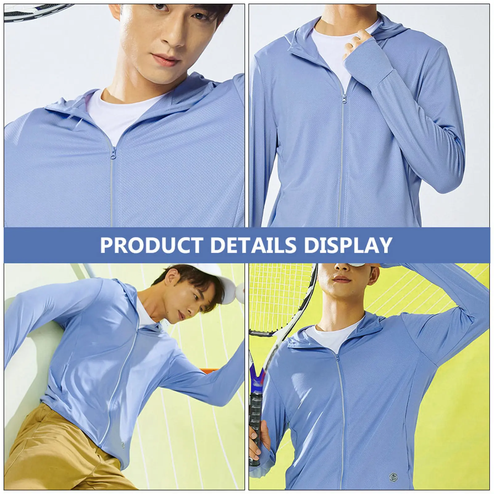 Men's Sun Protection Clothing Uv Blocking Lightweight Breathable Outdoor Sun-Proof Coat with Side Pockets for Hiking Travel
Men's Sun Protection Clothing Uv Blocking Lightweight Breathable Outdoor Sun-Proof Coat with Side Pockets for Hiking Travel
