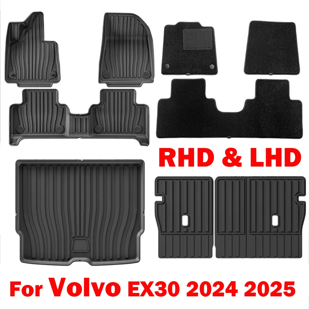 Автомобильный коврик для Volvo EX30 2024 2025, коврики из ТПЭ, всепогодный водонепроницаемый автомобильный коврик, полный комплект аксессуаров для интерьера
Автомобильный коврик для Volvo EX30 2024 2025, коврики из ТПЭ, всепогодный водонепроницаемый автомобильный коврик, полный комплект аксессуаров для интерьера