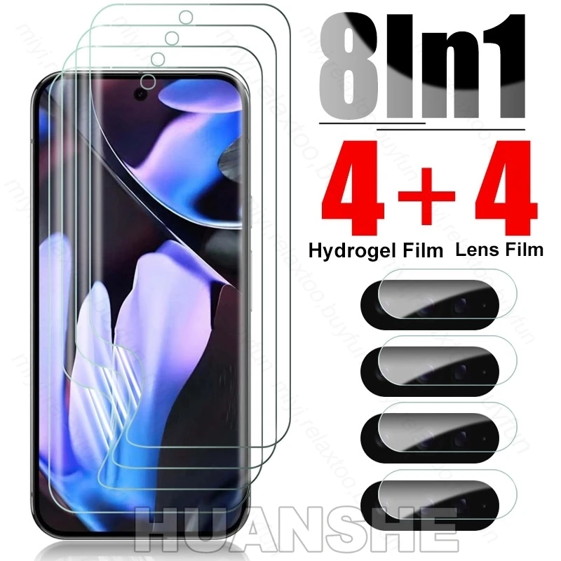 8in1 Hydrogel Camera Glass Screen Protector for Google Pixel 10 Pro XL 10 Pro 10 10a 9 Pro XL 9 9a 5G
8in1 Hydrogel Camera Glass Screen Protector for Google Pixel 10 Pro XL 10 Pro 10 10a 9 Pro XL 9 9a 5G