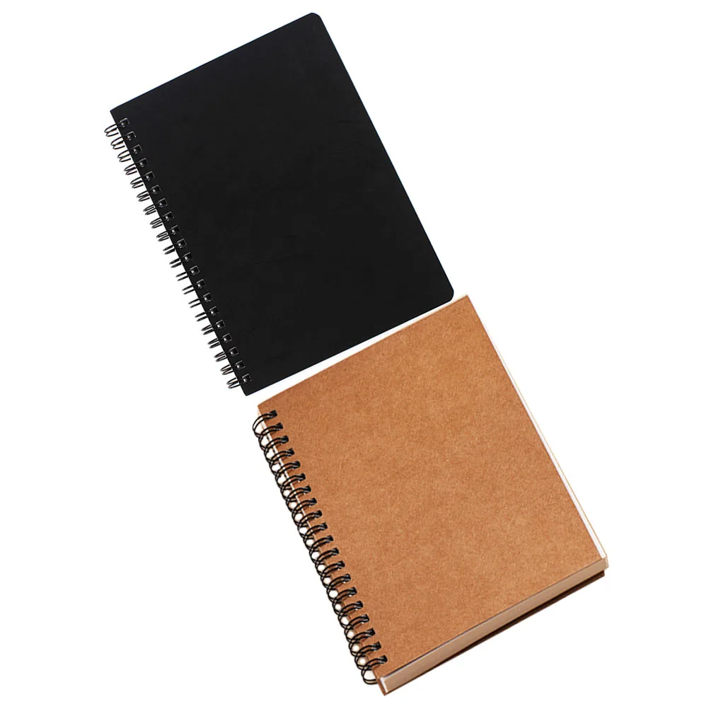 2Pcs Retro Spiral Sketch Books Hardcover Unlined Notebooks Blank Drawing Sketchpads Student Painting Journals Portable Art
2Pcs Retro Spiral Sketch Books Hardcover Unlined Notebooks Blank Drawing Sketchpads Student Painting Journals Portable Art