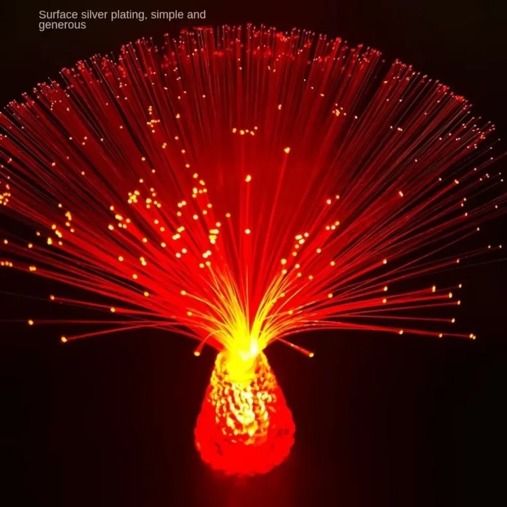 New Multicolor Fiber Optic Lamp Starry Sky Color-Changing LED Luminous Night Light Transparent base Atmosphere Lamp
New Multicolor Fiber Optic Lamp Starry Sky Color-Changing LED Luminous Night Light Transparent base Atmosphere Lamp