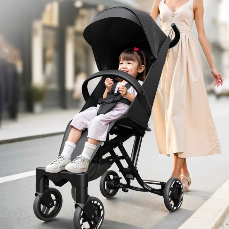 Portable Folding Stroller, Easy To Store Lightweight Travel Stroller Airplane Portable Four-wheel Baby Strollers Baby Trolley
Portable Folding Stroller, Easy To Store Lightweight Travel Stroller Airplane Portable Four-wheel Baby Strollers Baby Trolley