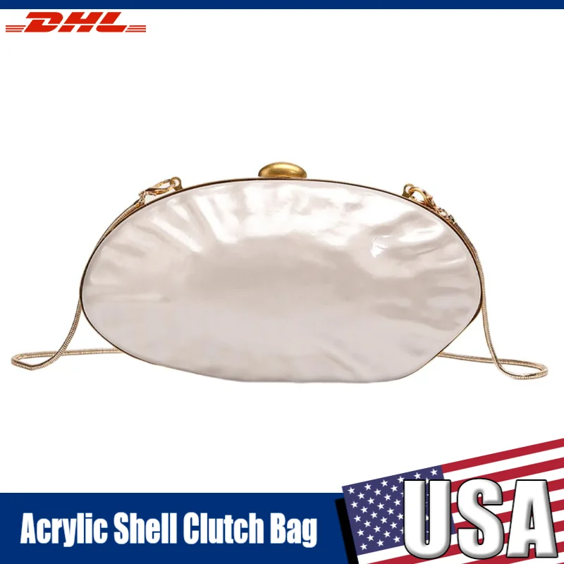 Acrylic Clutch Purse for Women Evening Bag Fashion Design Lady Shell Handbag Crossbody Shoulder Bags For Wedding Party Prom
Acrylic Clutch Purse for Women Evening Bag Fashion Design Lady Shell Handbag Crossbody Shoulder Bags For Wedding Party Prom