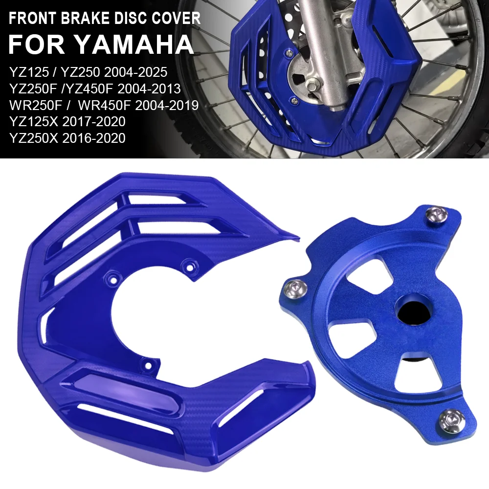 Motorcycle Front Brake Disc Guard Protector Cover For Yamaha YZ250F YZ450F WR250F WR450F YZ125X YZ250X YZ125 YZ250 2004-2025
Motorcycle Front Brake Disc Guard Protector Cover For Yamaha YZ250F YZ450F WR250F WR450F YZ125X YZ250X YZ125 YZ250 2004-2025