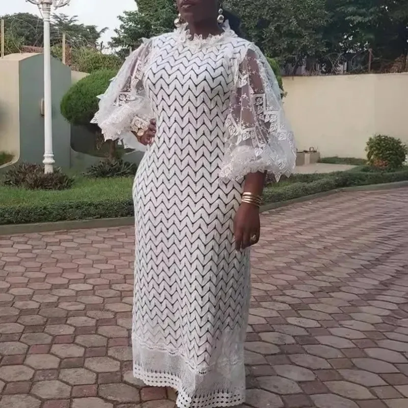 2025 New Muslim Fashion Abayas Dashiki Robe Kaftan Long Maxi Dress One Piece White African Elegant Dresses For Women Hollow Out
2025 New Muslim Fashion Abayas Dashiki Robe Kaftan Long Maxi Dress One Piece White African Elegant Dresses For Women Hollow Out