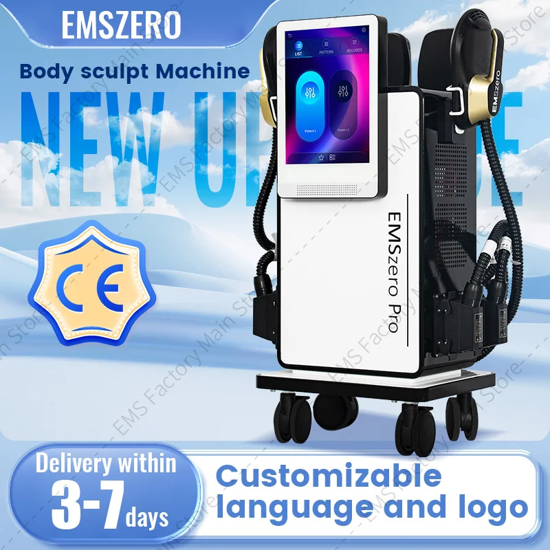 EMSzero Скульптурная машина NEO RF EMS для похудения тела 2025 HIEMT PRO Стимуляция мышц Удаление жира
EMSzero Скульптурная машина NEO RF EMS для похудения тела 2025 HIEMT PRO Стимуляция мышц Удаление жира 