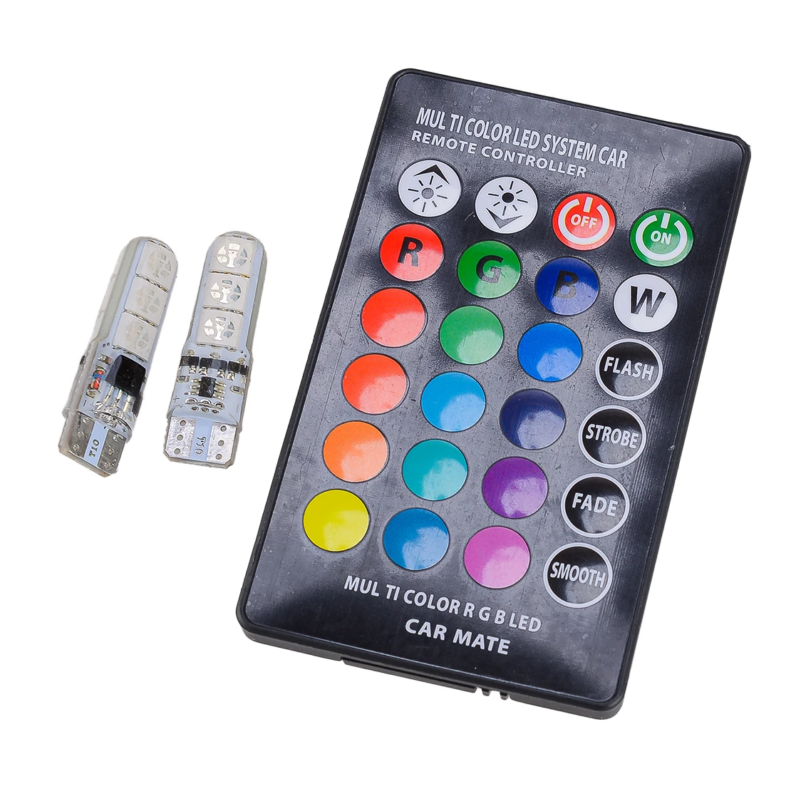 12V T10 5050 RGB 6SMD Bulb Dash Instrument Gauge Cluster Light & Controller Fit for Toyota Pickup 1989-1991 1992 1993 1994 1995
12V T10 5050 RGB 6SMD Bulb Dash Instrument Gauge Cluster Light & Controller Fit for Toyota Pickup 1989-1991 1992 1993 1994 1995
