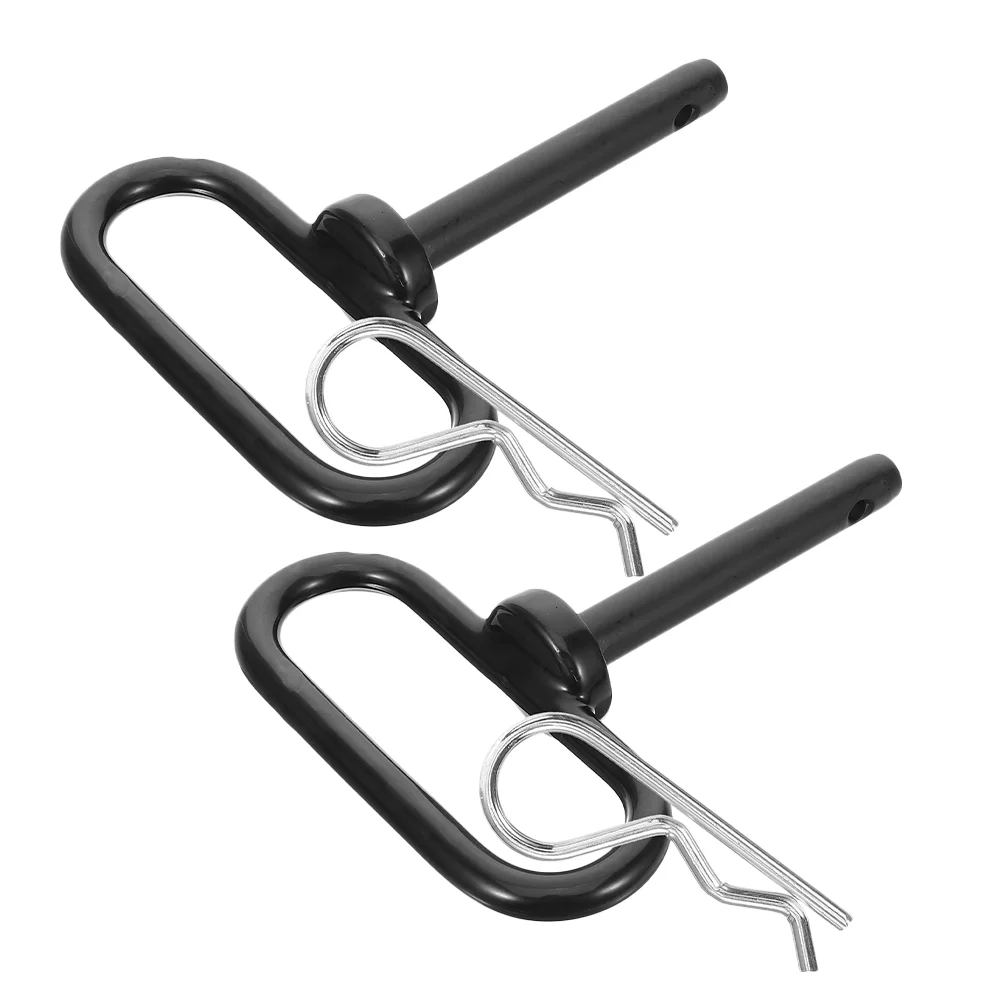 2 Pcs Lawn Mower Weight Distribution Hitch Pin Tractor Lock Tow Rubber Coated Red Handle Iron Clip
2 Pcs Lawn Mower Weight Distribution Hitch Pin Tractor Lock Tow Rubber Coated Red Handle Iron Clip