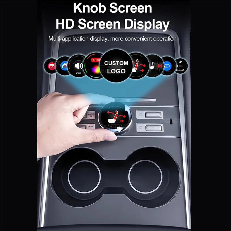 Classic-Smart LCD Screen Gear Shift Button For Tesla Model 3 Y Control Docking Station Supports 10 Functions USB Type-C Port Par
Classic-Smart LCD Screen Gear Shift Button For Tesla Model 3 Y Control Docking Station Supports 10 Functions USB Type-C Port Par