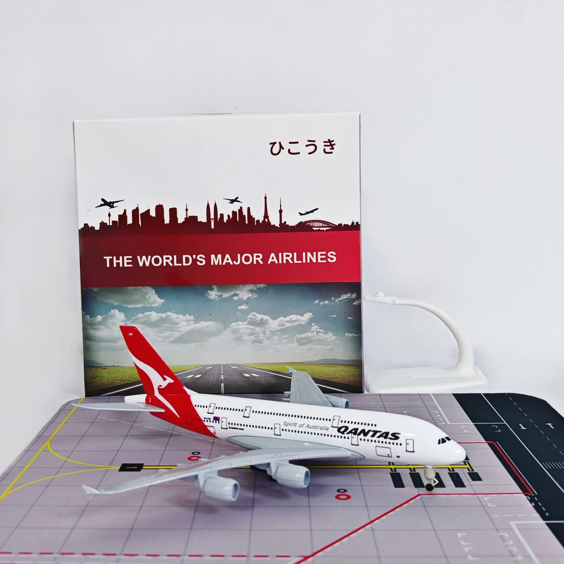 20cm Alloy Metal 1/400 Scale Airplane Model Australia Airways A380 Replica Die-Casting Aircraft Accessories Collection & Gifts
20cm Alloy Metal 1/400 Scale Airplane Model Australia Airways A380 Replica Die-Casting Aircraft Accessories Collection & Gifts