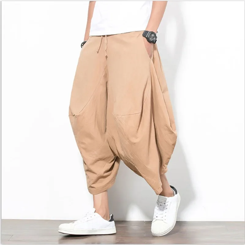 Retro Fashion Trend Simple Chinese Style Harlan Seven-point Loose Casual Wide-leg Pants
Retro Fashion Trend Simple Chinese Style Harlan Seven-point Loose Casual Wide-leg Pants