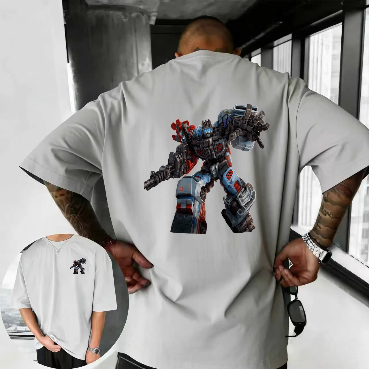 Трансформеры 2025-26, летняя детская футболка унисекс с графическим принтом из 100% хлопка Hasbro, дышащая повседневная свободная футболка Y2k.
Трансформеры 2025-26, летняя детская футболка унисекс с графическим принтом из 100% хлопка Hasbro, дышащая повседневная свободная футболка Y2k.