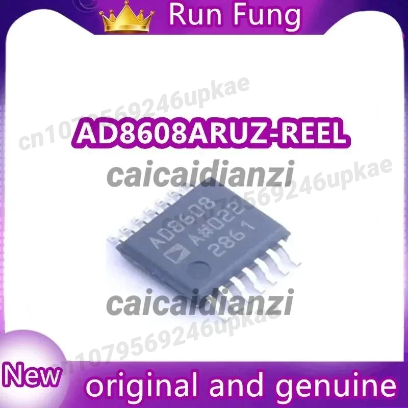 AD8608ARUZ-REEL AD8608ARUZ CMOS-усилитель, 4-канальный, Rail-to-Rail, 14-TSSOP, 5 шт./лот, новый оригинал
AD8608ARUZ-REEL AD8608ARUZ CMOS-усилитель, 4-канальный, Rail-to-Rail, 14-TSSOP, 5 шт./лот, новый оригинал
