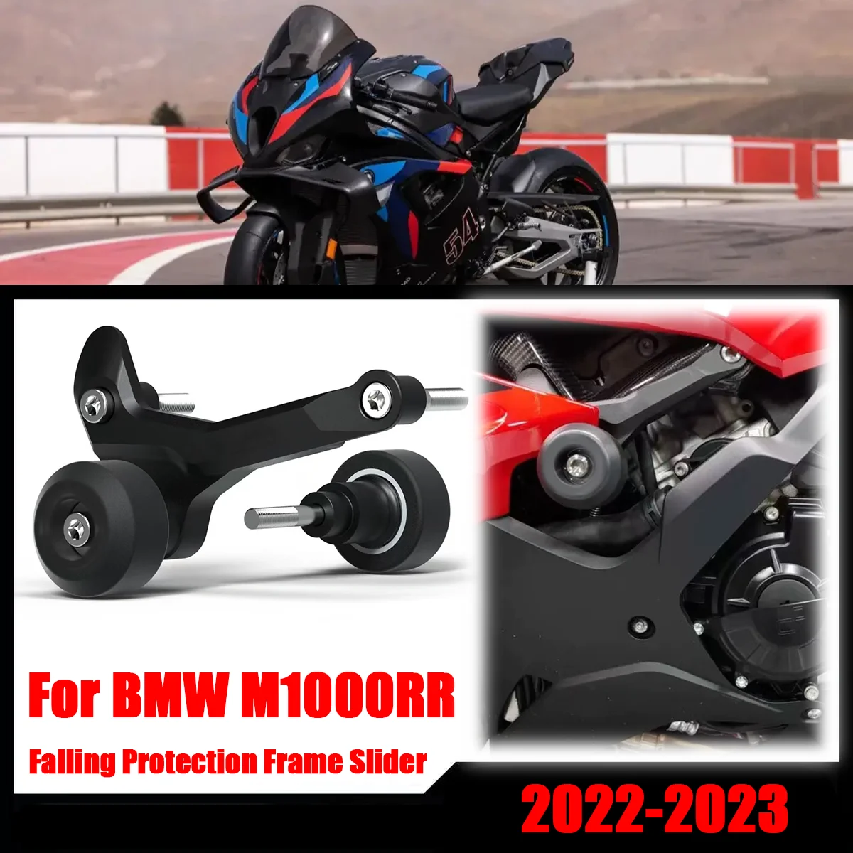 For BMW S1000RR 2019-2024 2021 modified body anti-fall ball engine protection stick bumper motorcycle accessories 2020 2022 2023
For BMW S1000RR 2019-2024 2021 modified body anti-fall ball engine protection stick bumper motorcycle accessories 2020 2022 2023