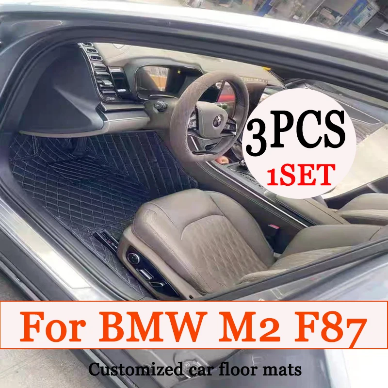 Автомобильный коврик для BMW M2 F87 2016 ~ 2021 5 мест водонепроницаемые подушечки автомобильные коврики Cubre Pisos Para Autos автомобильные аксессуары
Автомобильный коврик для BMW M2 F87 2016 ~ 2021 5 мест водонепроницаемые подушечки автомобильные коврики Cubre Pisos Para Autos автомобильные аксессуары