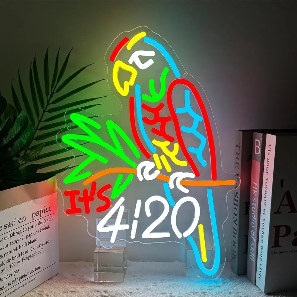 It's 4:20 Somewhere Neon Sign USB Led Light for Bar Club Summer Beach Party Gaming Room Bedroom Decorations personnalisé Gift
It's 4:20 Somewhere Neon Sign USB Led Light for Bar Club Summer Beach Party Gaming Room Bedroom Decorations personnalisé Gift