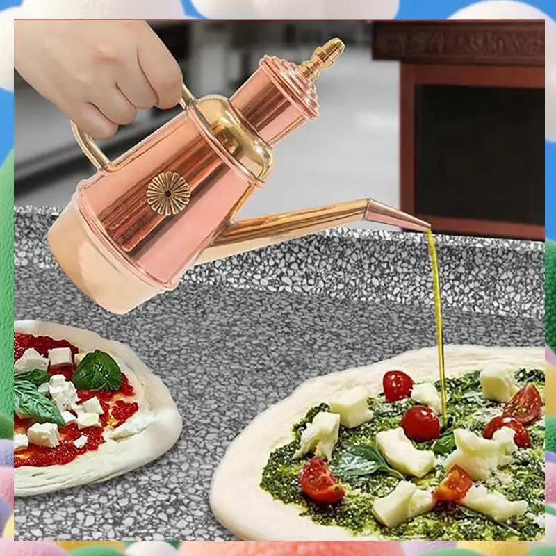 Бутылка-дозатор оливкового масла, медный горшок для масла ручной работы для кухни, ресторана, магазина пиццы-AS97
Бутылка-дозатор оливкового масла, медный горшок для масла ручной работы для кухни, ресторана, магазина пиццы-AS97