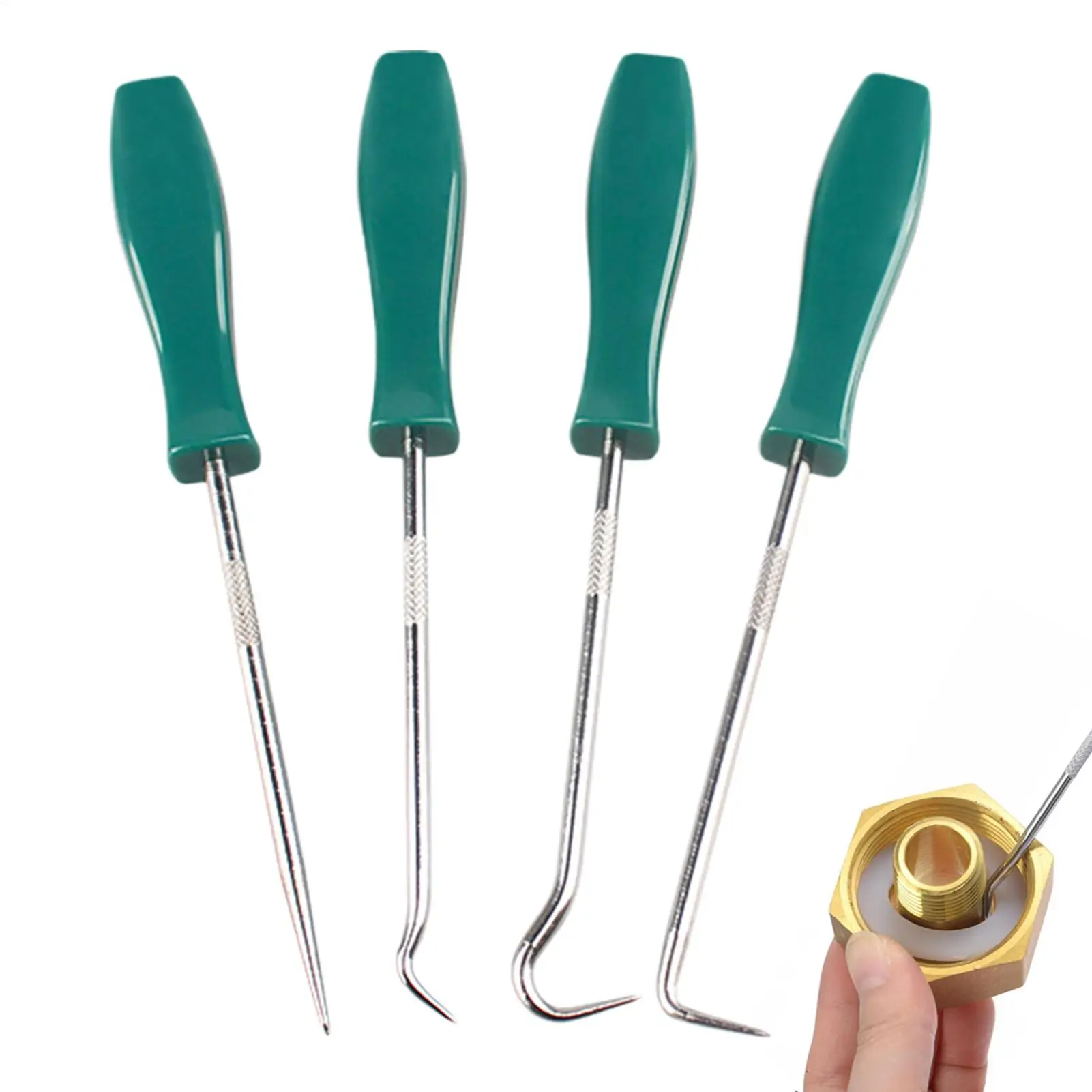 4Pcs Car Auto Vehicle Oil Seal Screwdrivers Set O-Ring Seal Gasket Puller Remover Pick Hooks Repair Tools for car Automotive
4Pcs Car Auto Vehicle Oil Seal Screwdrivers Set O-Ring Seal Gasket Puller Remover Pick Hooks Repair Tools for car Automotive