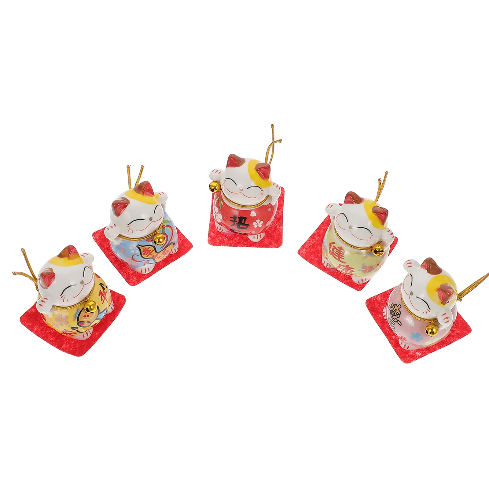 5 Pcs Cat Figurines Vivid Ceramic Car Home Decor Indoor Cat Cloth Cushion Small nament Adornment Desk Accessories
5 Pcs Cat Figurines Vivid Ceramic Car Home Decor Indoor Cat Cloth Cushion Small nament Adornment Desk Accessories