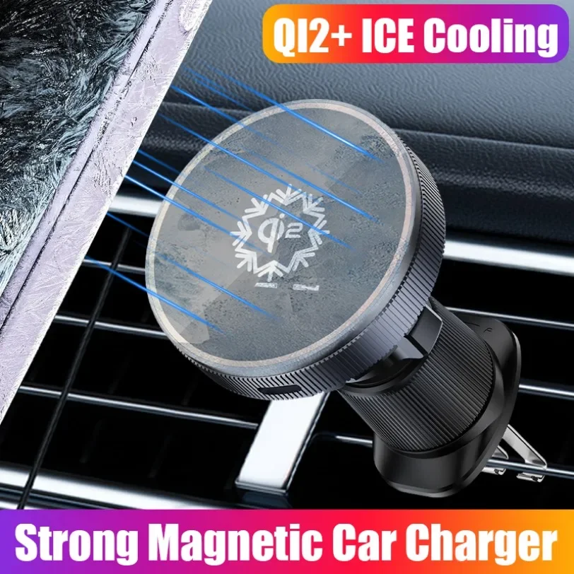 15 Вт QI2 ICE охлаждающий автомобильный зажим для вентиляционного отверстия, держатель для телефона, магнитное беспроводное зарядное устройство для Magsafe iPhone 16 15 14 13 12 Pro, быстрая зарядка
15 Вт QI2 ICE охлаждающий автомобильный зажим для вентиляционного отверстия, держатель для телефона, магнитное беспроводное зарядное устройство для Magsafe iPhone 16 15 14 13 12 Pro, быстрая зарядка