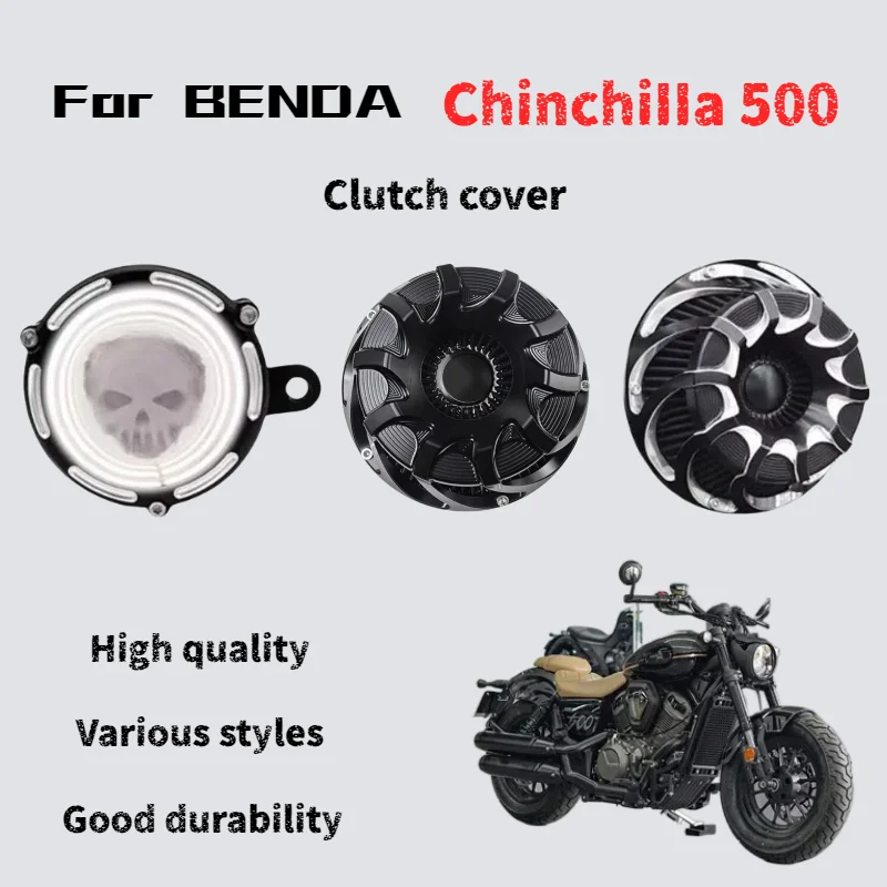 For Benda Chinchilla 500 retrofit clear clutch cover water pump cover engine side cover trim accessories
For Benda Chinchilla 500 retrofit clear clutch cover water pump cover engine side cover trim accessories