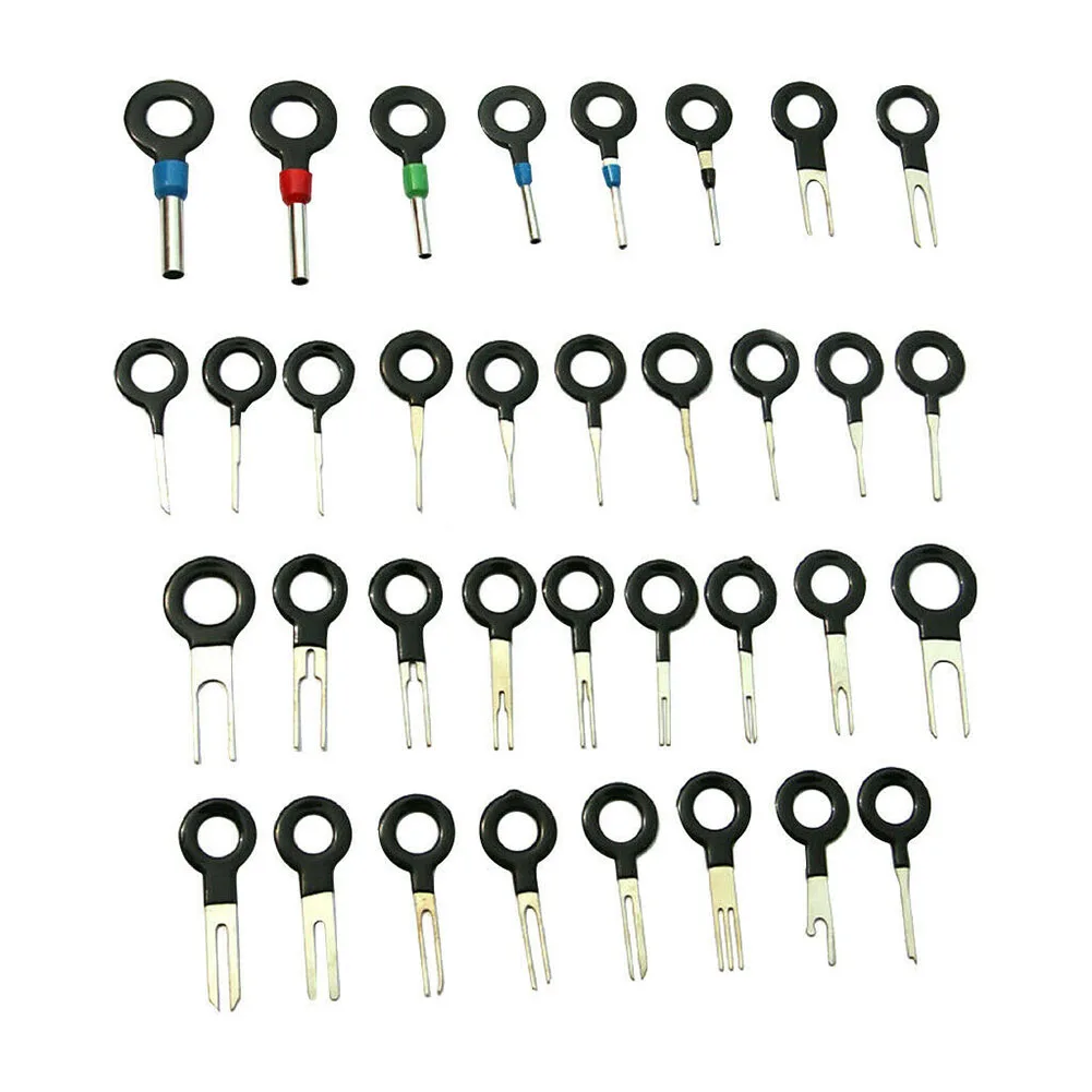 36PCS Car Wire Terminal Removal Tool Electrical Wiring Crimp Connector Pin Kit Auto Wire Terminal Removal Tool
36PCS Car Wire Terminal Removal Tool Electrical Wiring Crimp Connector Pin Kit Auto Wire Terminal Removal Tool