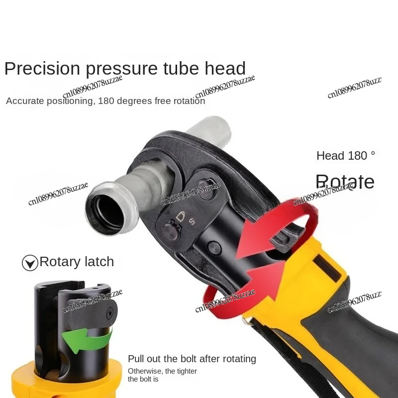 HHYD-1532 Rechargeable Portable Hydraulic Tong Electric Pipe Wrench Thin Wall Stainless Steel Clamping Electro-hydraulic Pliers
HHYD-1532 Rechargeable Portable Hydraulic Tong Electric Pipe Wrench Thin Wall Stainless Steel Clamping Electro-hydraulic Pliers