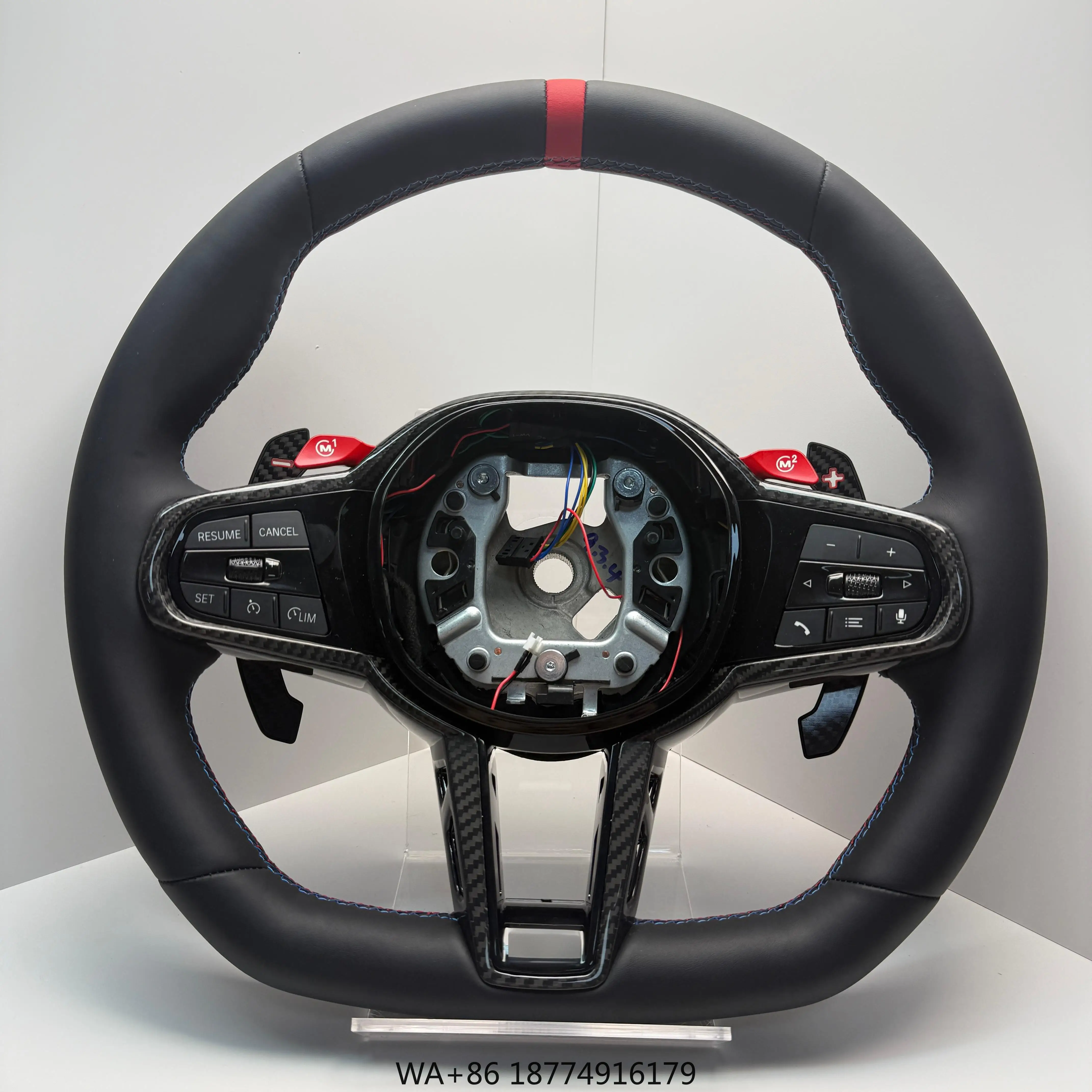 Steering Wheel Custom LeatherSport M6 for LCI Style G Series M3 G80 M4 G82 M5 F90 M8 X3m X4m X5m X6m G3x G1x G0x M TY CN;GUA
Steering Wheel Custom LeatherSport M6 for LCI Style G Series M3 G80 M4 G82 M5 F90 M8 X3m X4m X5m X6m G3x G1x G0x M TY CN;GUA