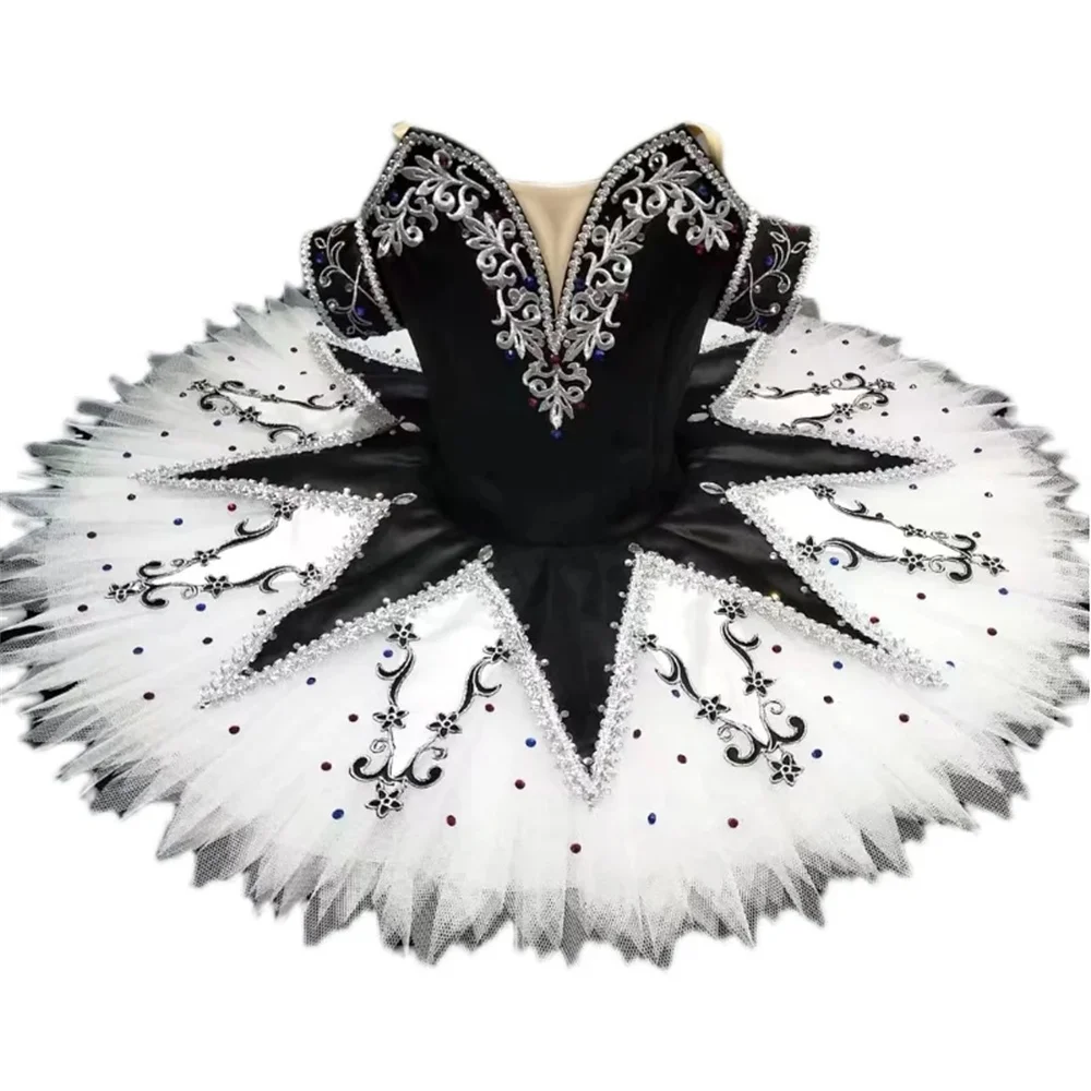 Children Professional Ballet Skirt Black White Clown Performance Dancing Clothes Pancake Tutu Ballerina Halloween Costumes
Children Professional Ballet Skirt Black White Clown Performance Dancing Clothes Pancake Tutu Ballerina Halloween Costumes