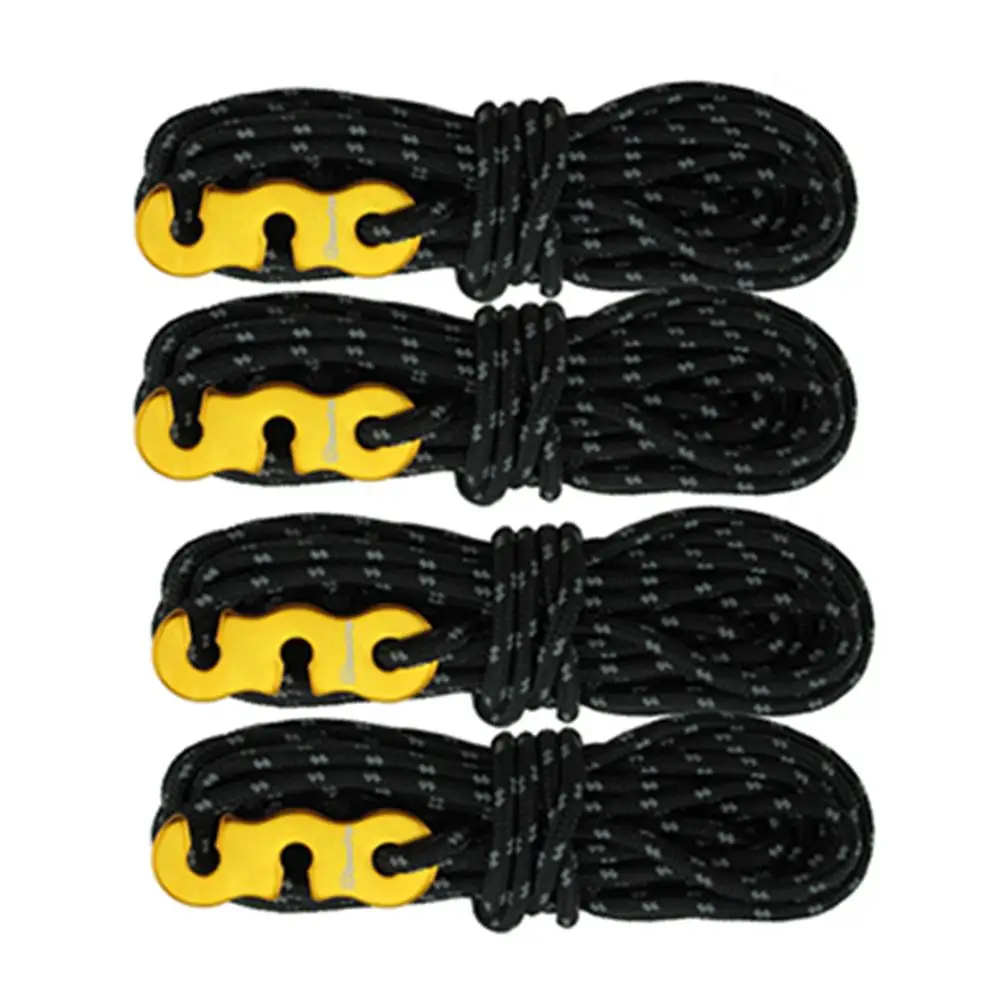 4 Pcs 3mm Reflective Tent Line Rope Camping Cord with Rope Hook Buckle Camping Tool for Tent Camping Hiking Backpacking Climbing
4 Pcs 3mm Reflective Tent Line Rope Camping Cord with Rope Hook Buckle Camping Tool for Tent Camping Hiking Backpacking Climbing