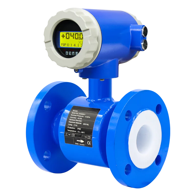 DN50 Stainless Steel Electromagnetic Flow Meter Anti-Corrosive For Liquid Sulfuric Acids & Chlorine
DN50 Stainless Steel Electromagnetic Flow Meter Anti-Corrosive For Liquid Sulfuric Acids & Chlorine