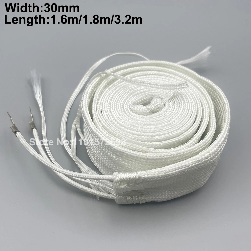 Inkjet Printer Heating Strip Glass Fiber Heating belt 1.6M 1.8M 3.2Meter for Galaxy Wit color Printer Heater Rope 30mm Width
Inkjet Printer Heating Strip Glass Fiber Heating belt 1.6M 1.8M 3.2Meter for Galaxy Wit color Printer Heater Rope 30mm Width