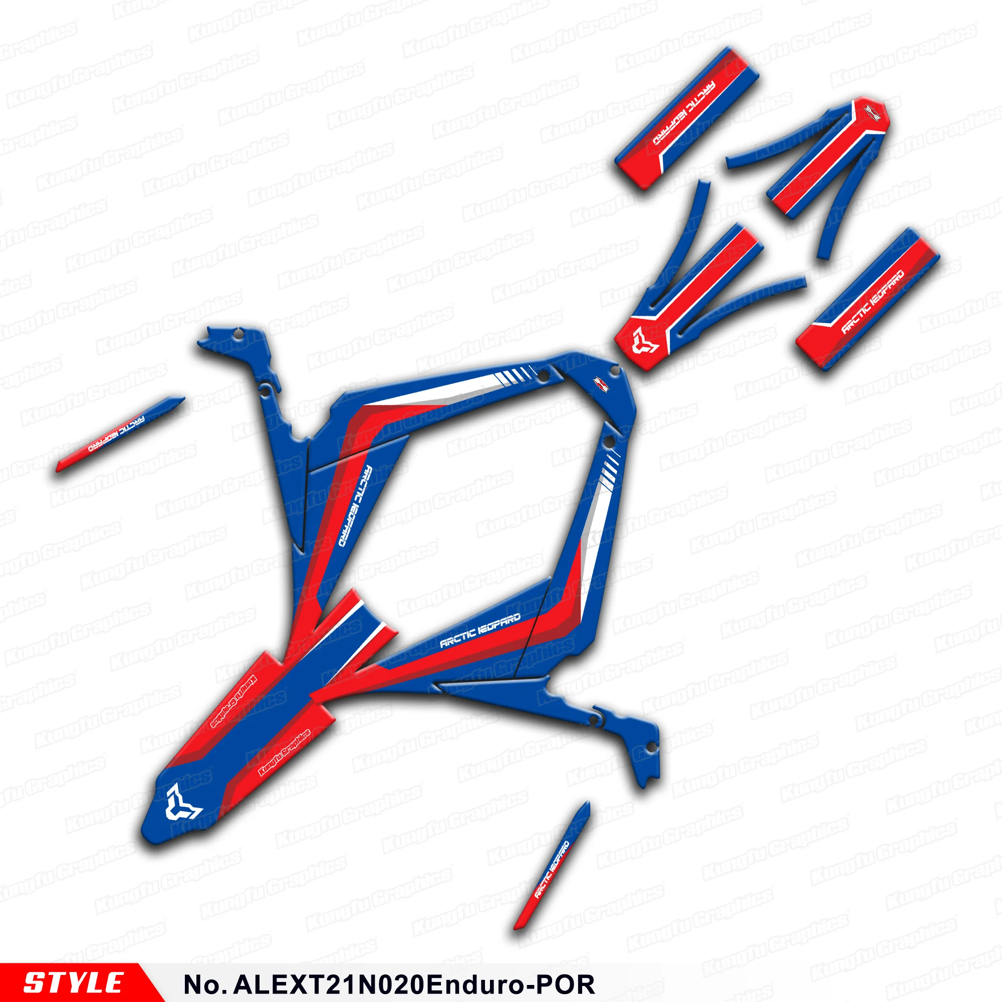 JY Racing Graphics Decal Kit Durable Vinyl for Arctic Leopard E-XT Trial / E-XT Enduro / Electric Off-road 560 620 680 800
JY Racing Graphics Decal Kit Durable Vinyl for Arctic Leopard E-XT Trial / E-XT Enduro / Electric Off-road 560 620 680 800