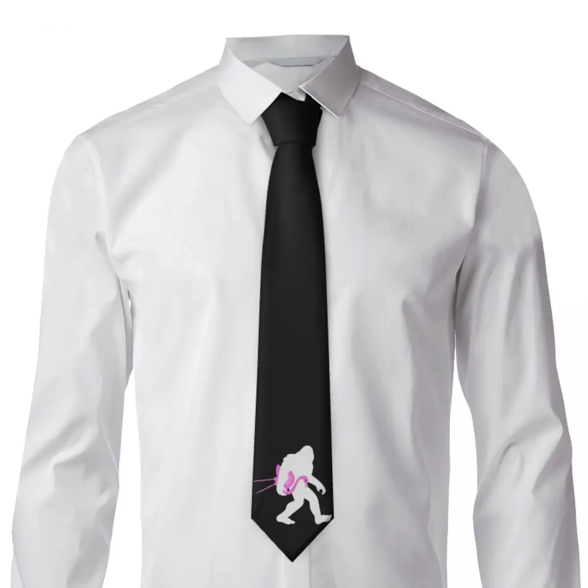 Bigfoot Lawn Flamingo Print Tie Funny Graphic Neck Ties Vintage Cool Collar Tie Men Women Wedding Party Necktie Accessories
Bigfoot Lawn Flamingo Print Tie Funny Graphic Neck Ties Vintage Cool Collar Tie Men Women Wedding Party Necktie Accessories